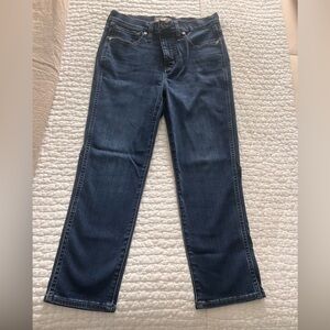 Madewell Women's Dark Blue Straight Leg Jeans